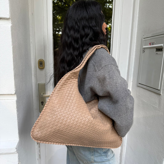 Roya big faux leather