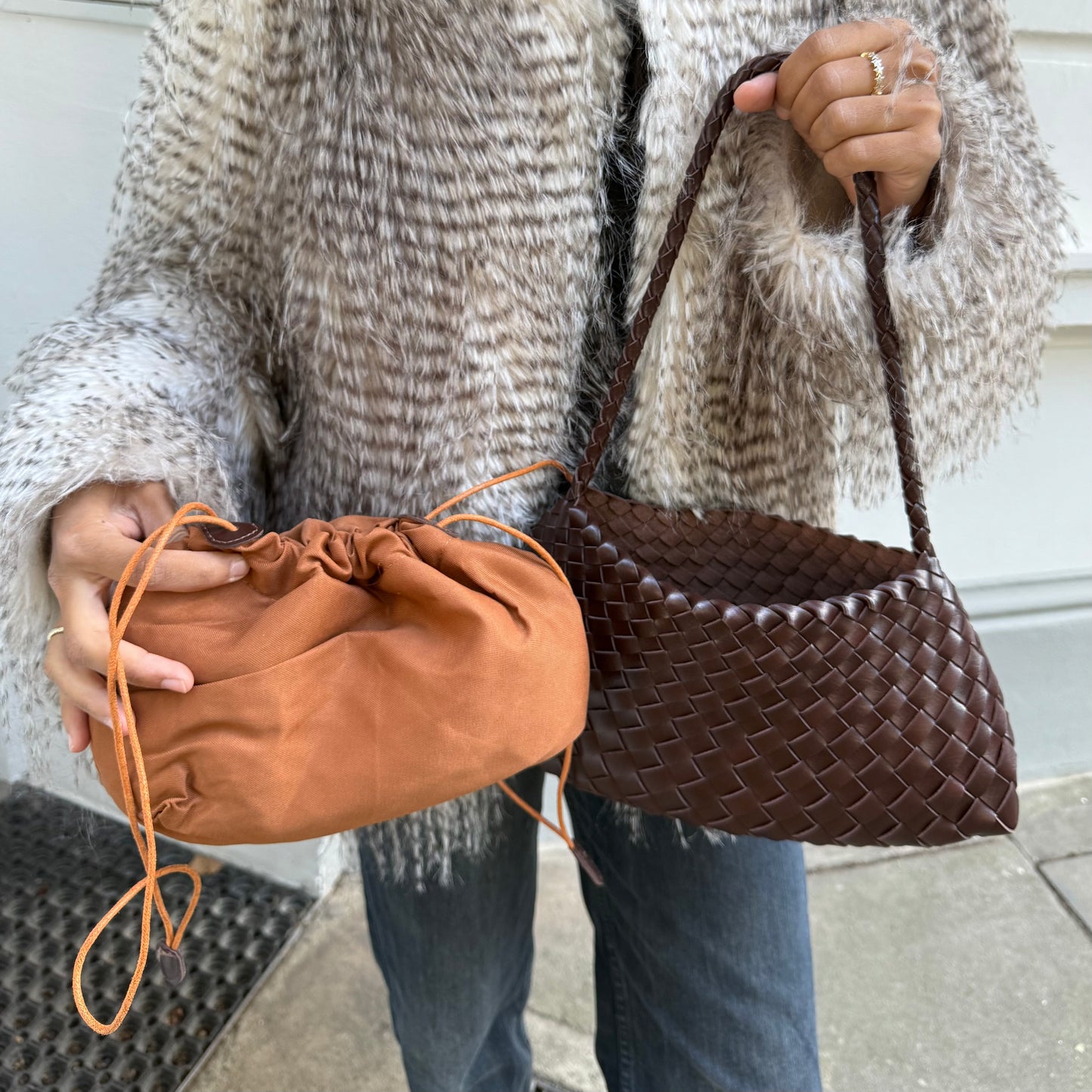 Bag Leila small faux leather