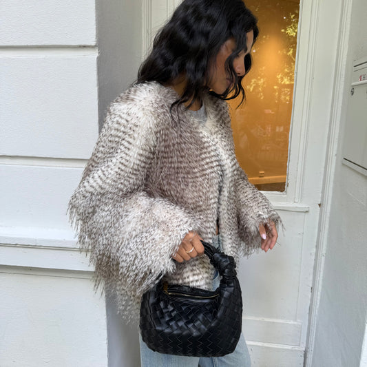 Roya medium faux leather