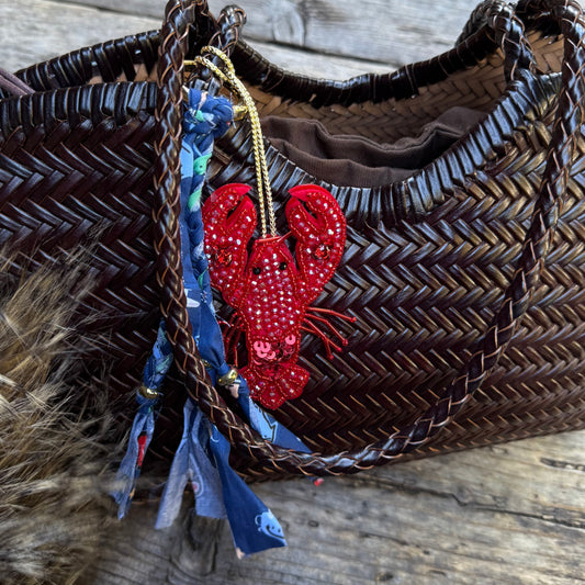 Lobster bag charm