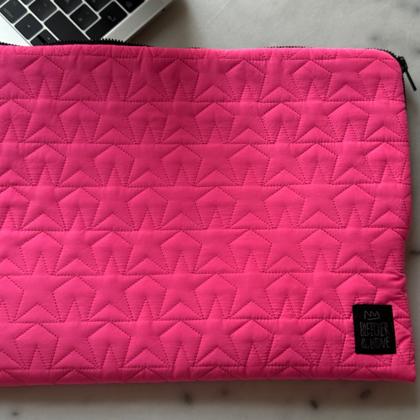 Laptop Case Star Pink