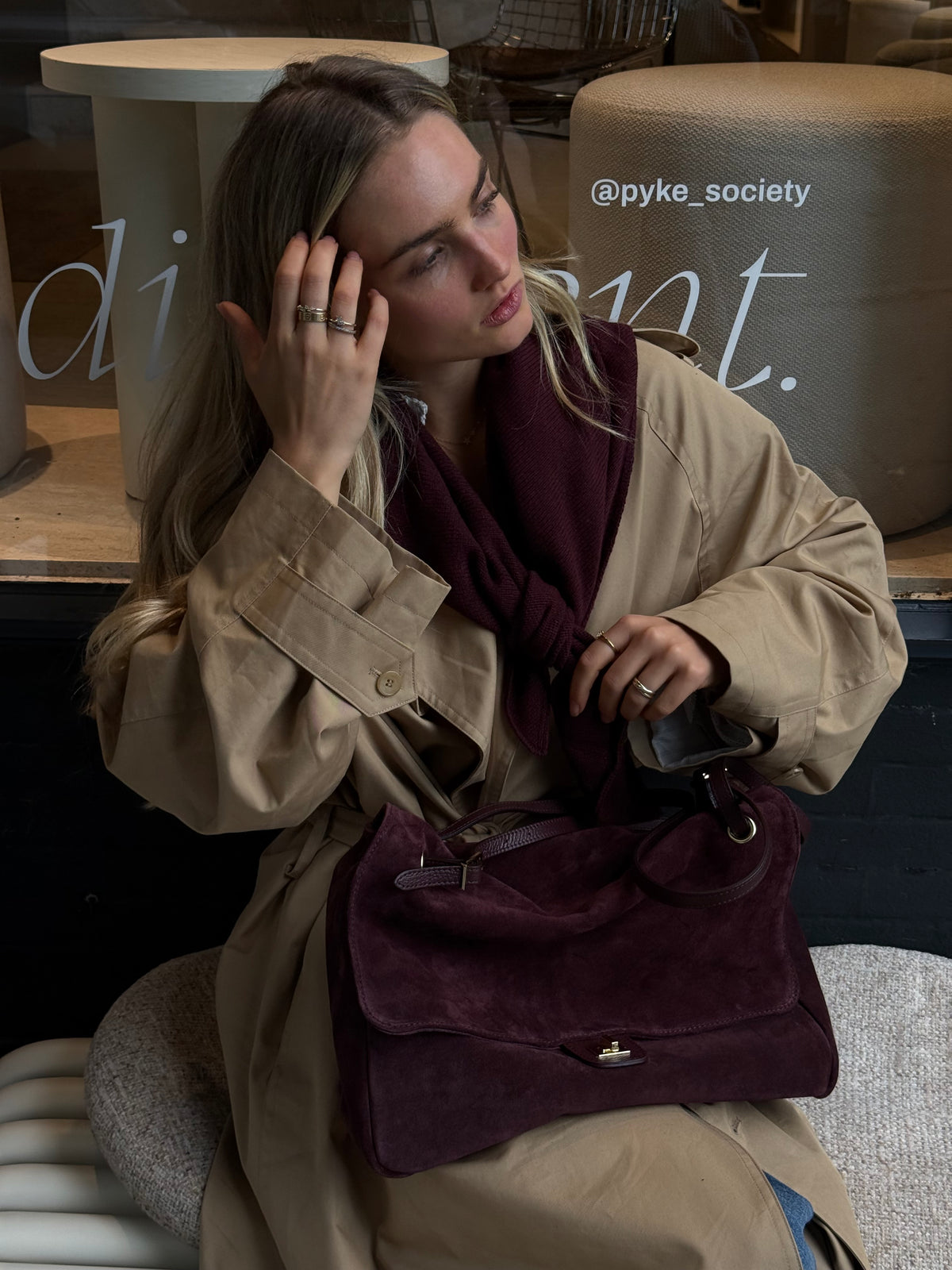 Louisa suede