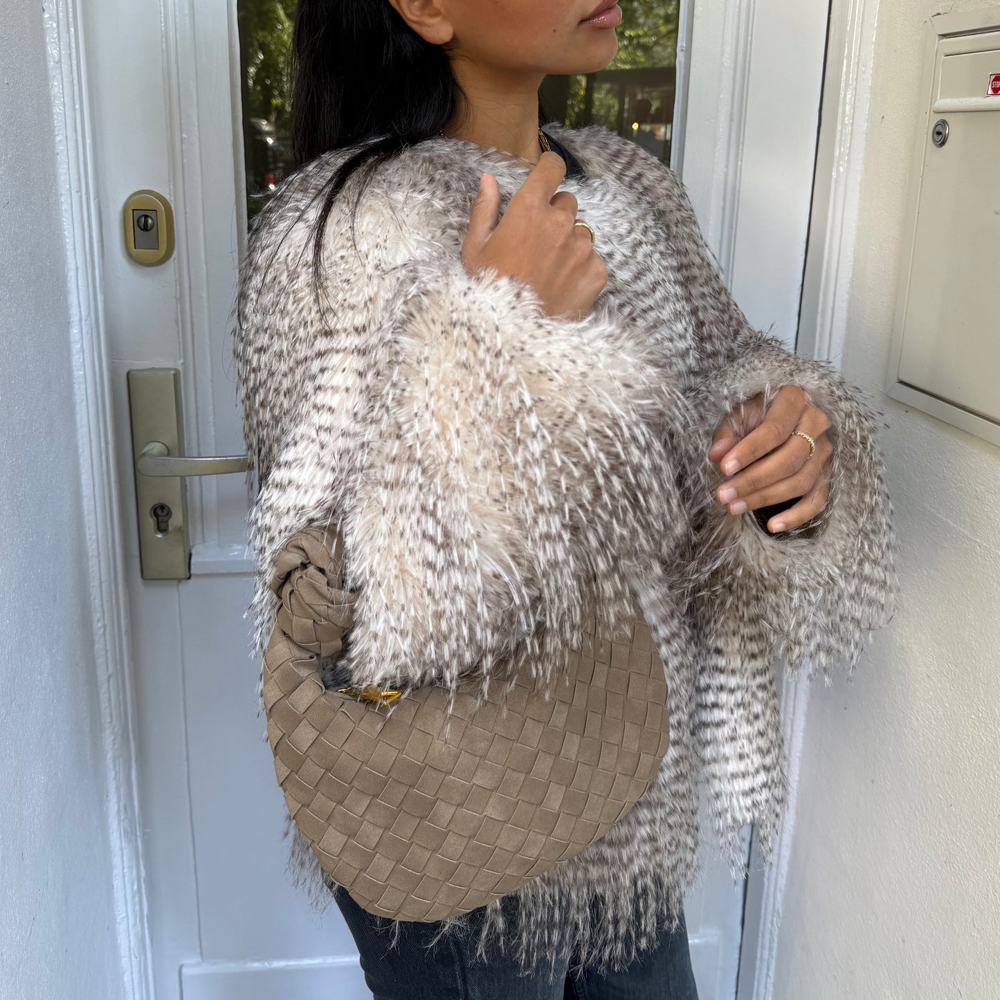 Roya faux suede
