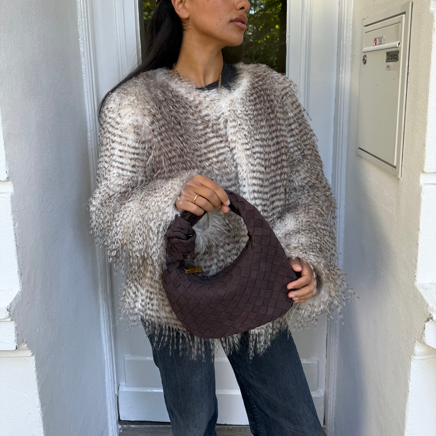 Roya faux suede